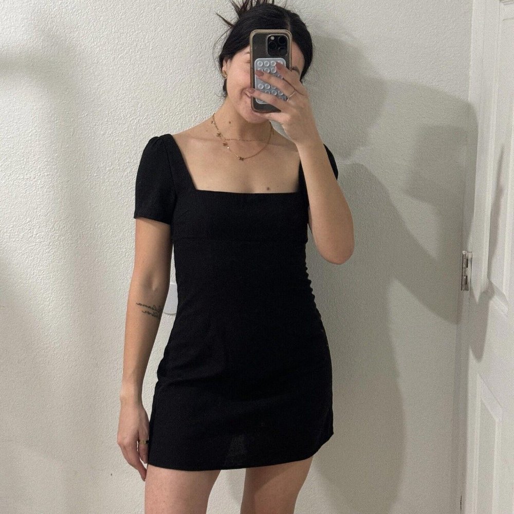 Women’s Princess Polly Black Mini Dress Size 6